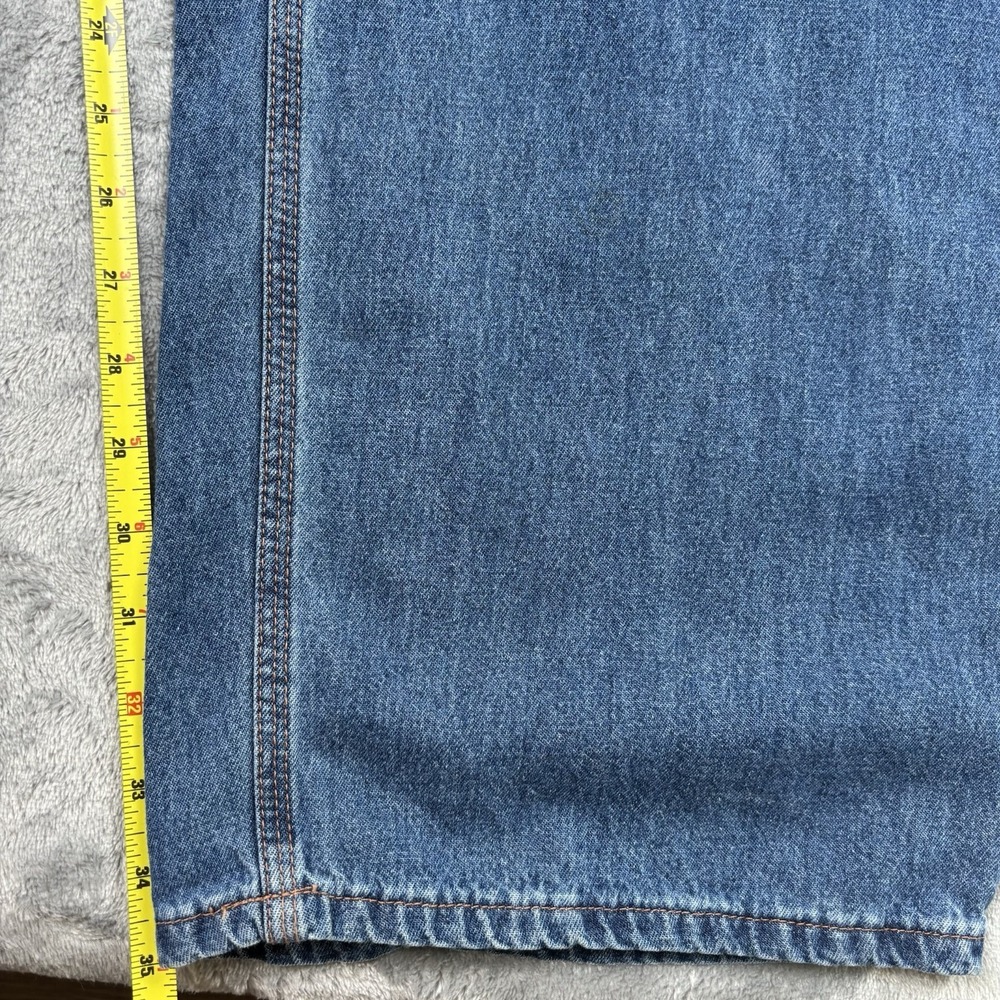 RRL Ralph Lauren Paint Pants Indigo Cotton Men's Size 38x35 Made In USA - Picture 9 of 12